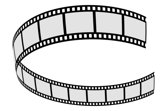 Download Blank Film Tape Curl Template. Decorativ - Template Collection
