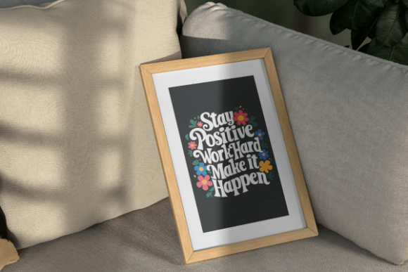 Download Positive Quote Print Template - Template Collection